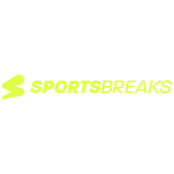 the logo of sportsbreaks.com, a leading fan travel provider