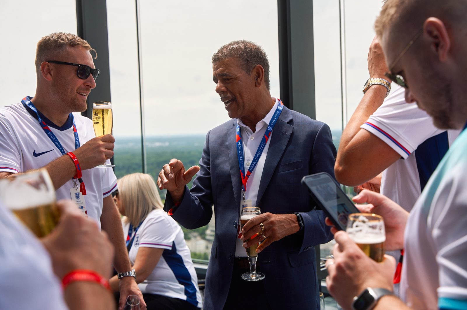 European Championships 2024 - Sportsworld trip - Match Day Denmark v England - Frankfurt, Germany - 20th June 2024