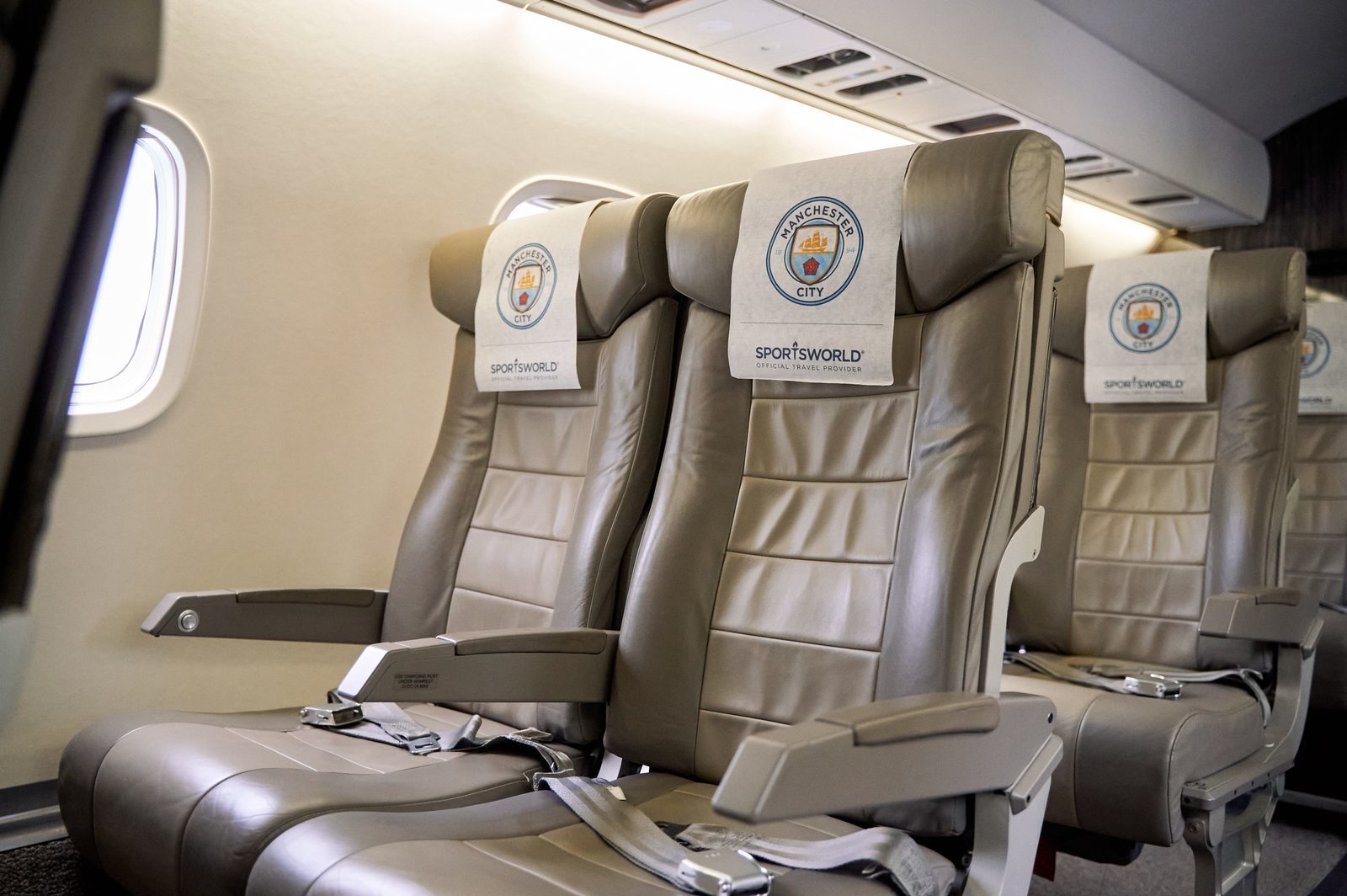 Manchester City VIPs fly from Manchester Signature Terminal to a Champions League match on 4th November 2024